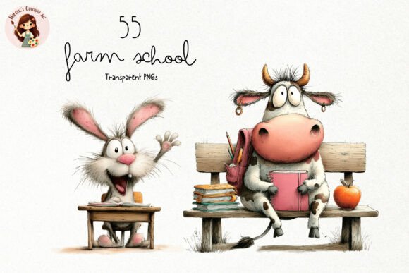 Bringing the Barnyard to the Classroom: A Guide to Whimsical Farm School PNG Clipart