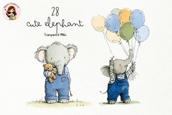 Evaluating the Practical Value of Cute Elephant PNG Clipart for Creative Projects