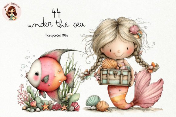 Evaluating the Under the Sea PNG Clipart Set for Creative Projects